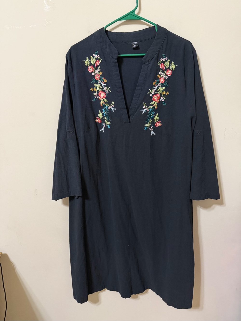 SHEIN Curve Mexican sundress 100% cotton fairy whimsigoth chic 3xl plus euc
